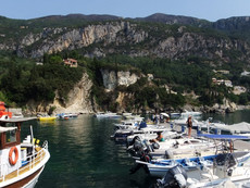 Bei Paleokastritsa Bei Paleokastritsa