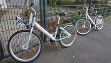 2 manipulierte Nextbikes