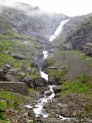 Trollstigen von unten