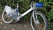 Böswillig zerstörtes Nextbike