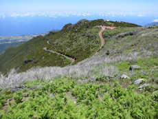 Bei der Achada do Teixeira Bei der Achada do Teixeira