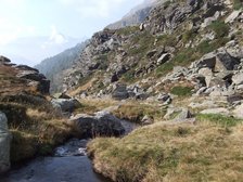 Bei der Rifugio Chiavenna