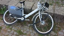 Ein völlig ramponiertes Nextbike