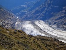 Da endet der Gletscher