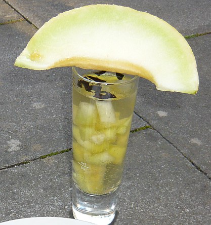 Melonen-Bowle