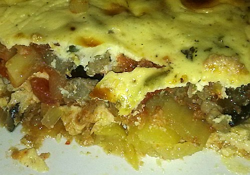 Moussaka mit Lammfleisch