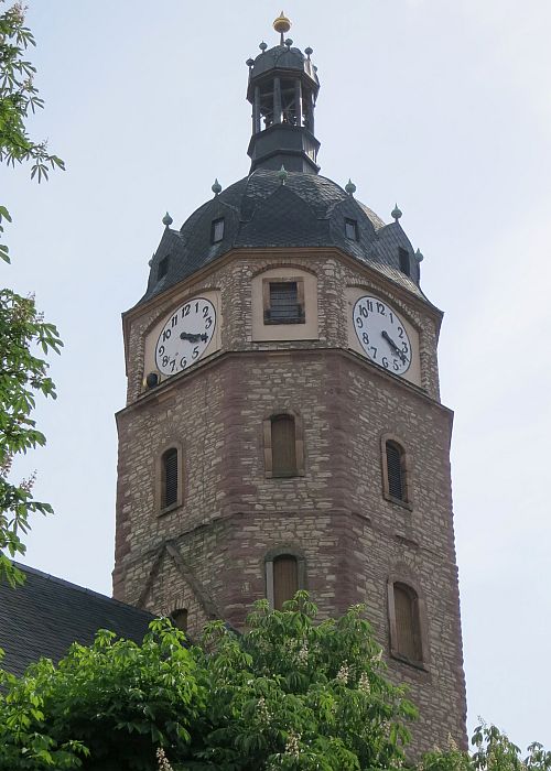 Der Kirchturm am 31.5.2013