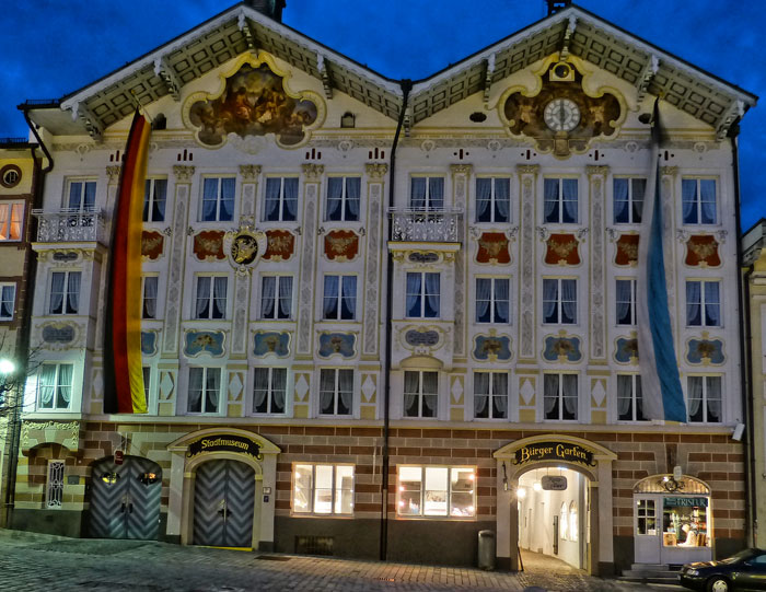 Das Gebäude als HDR-Bild am 14.2.16