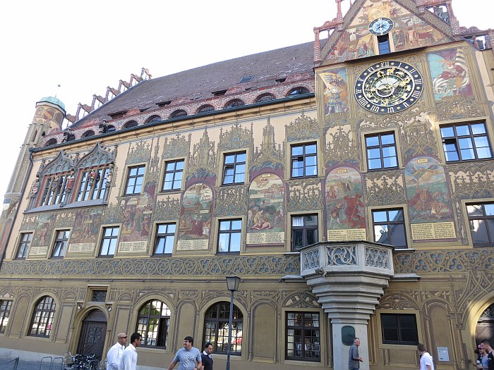 Das Rathaus am 28.5.2012