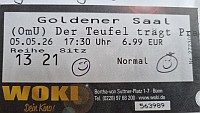 Zuletzt gesehener Kino-Film? Zuletzt gesehener Kino-Film?